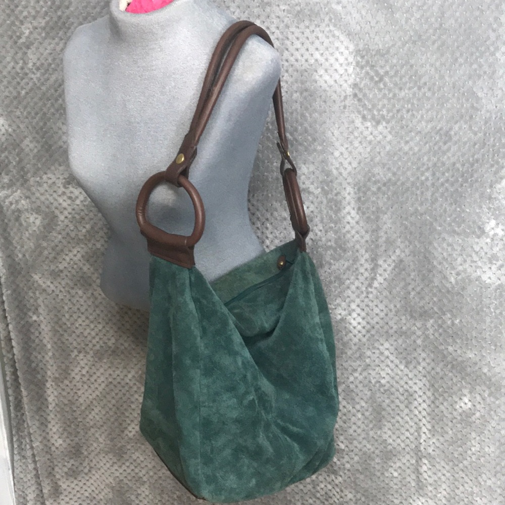 Warren Reed hobo suede bag